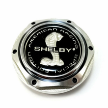 American Racing - AR CAP ALUMINUM  HEX FLAT W/SHELBY LOGO