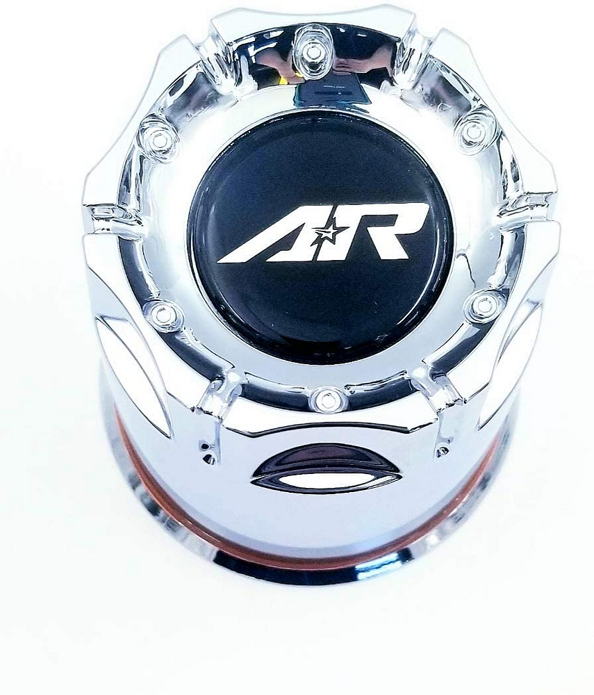 American Racing - AR CAP 3.27'' CHROME PUSH THRU PLASTIC