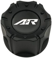 American Racing - AR CAP 3.42'' S-BLK SNAP IN PLASTIC