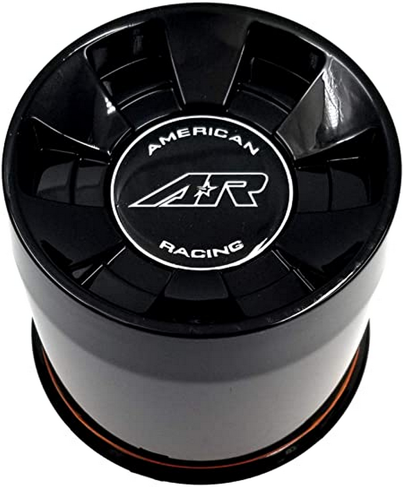 American Racing - AR910 8 LUG PUSH-THRU CAP GLOSS BLACK
