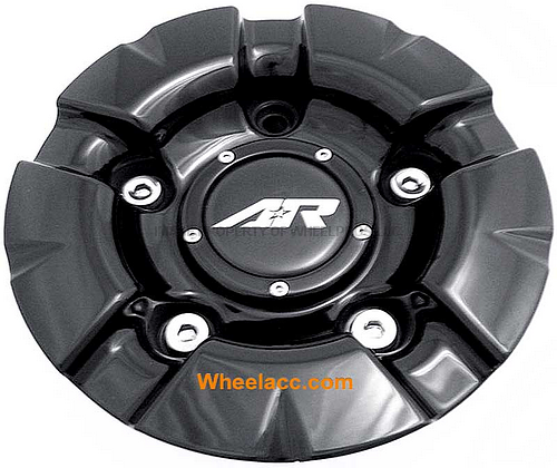 American Racing - AR CAP AR637 2.78'' BLACK FULL COVER