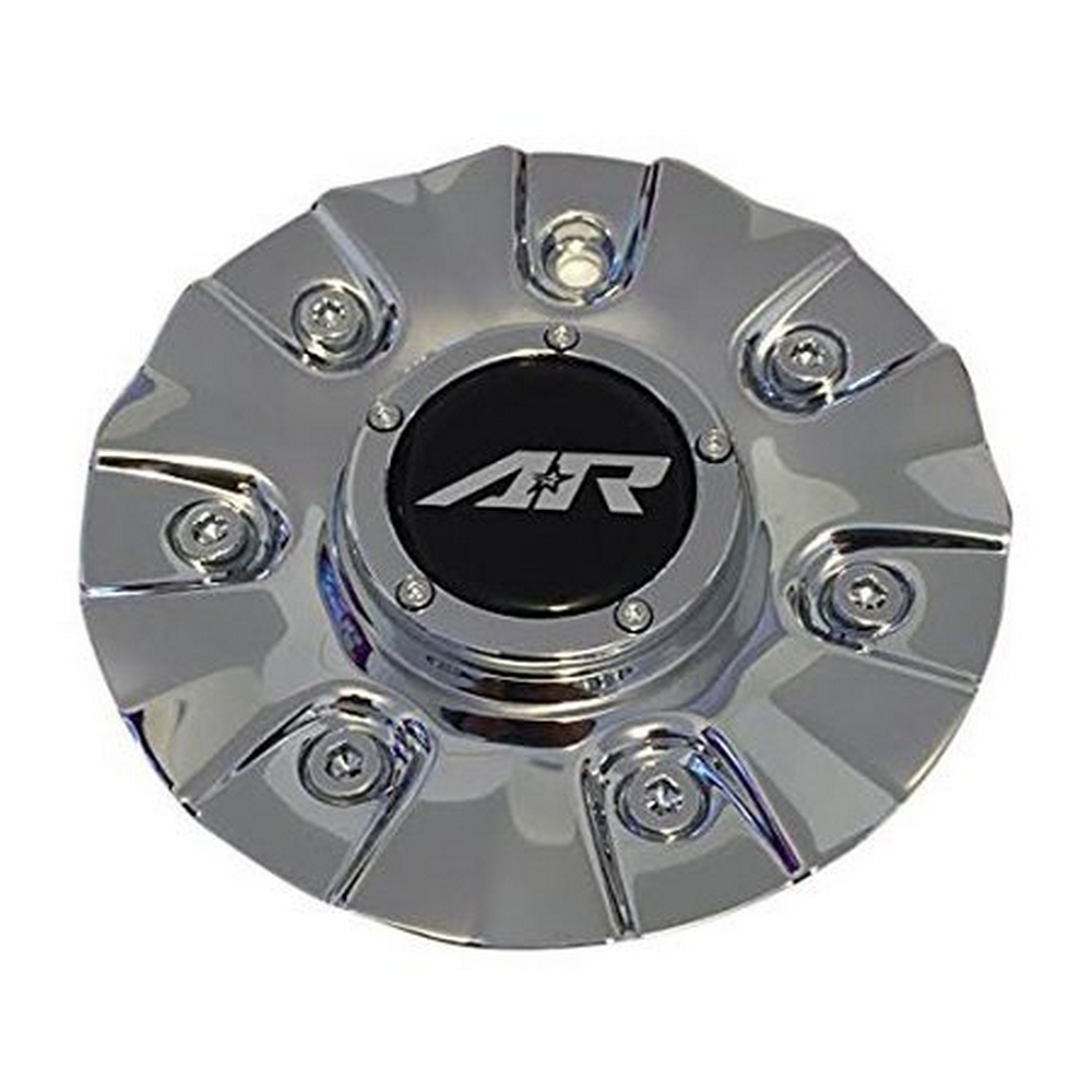 American Racing - AR CAP AR663 CHROME FULL COVER  AR LOGO