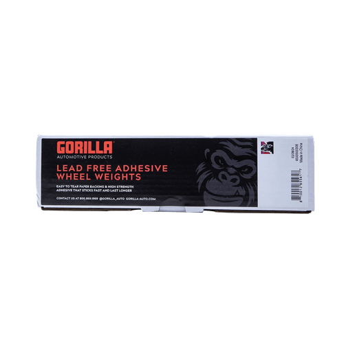 Gorilla Automotive - GOR 1/2 OZ 30-6 OZ STRIPS - BLACK