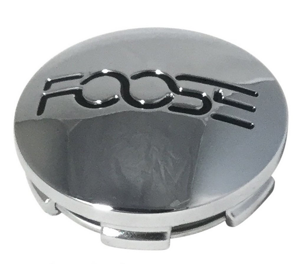 Foose 1PC - FOOSE 2.47" SNAP IN CHROME CAP