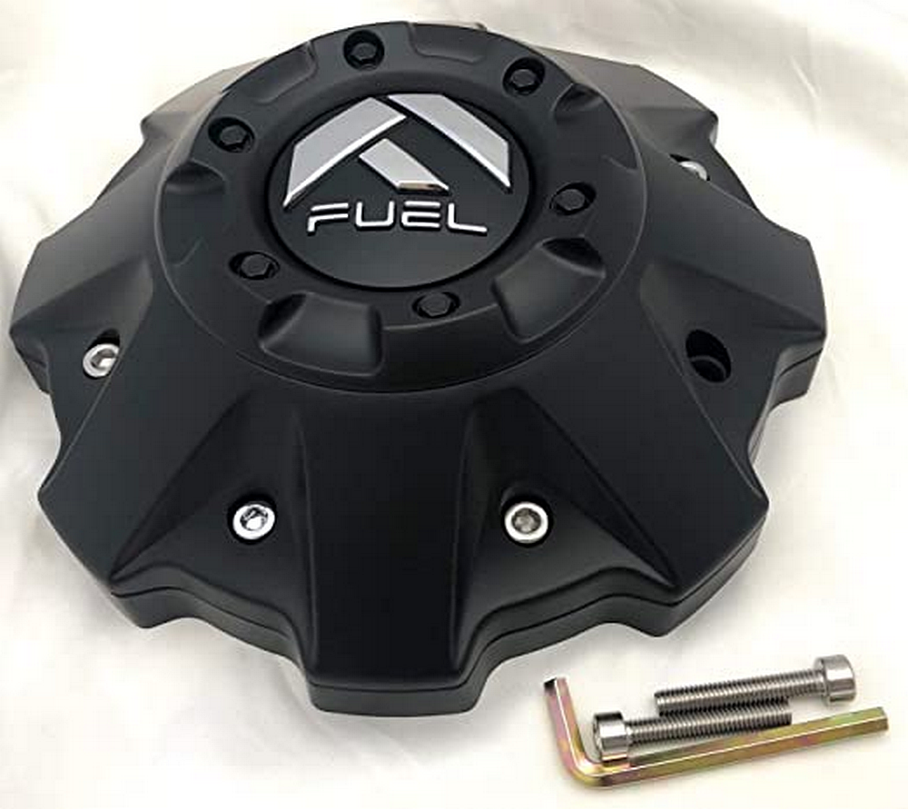 Fuel 1PC - FUEL 5/6 FLAT BOTTOM MATTE BLACK CAP
