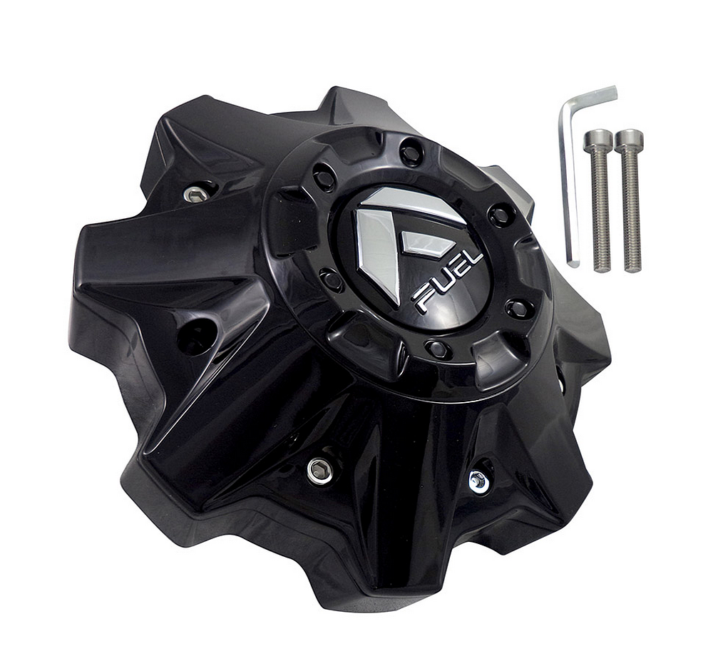 Fuel 1PC - FUEL 8L FLAT BOTTOM GLOSS BLACK CAP