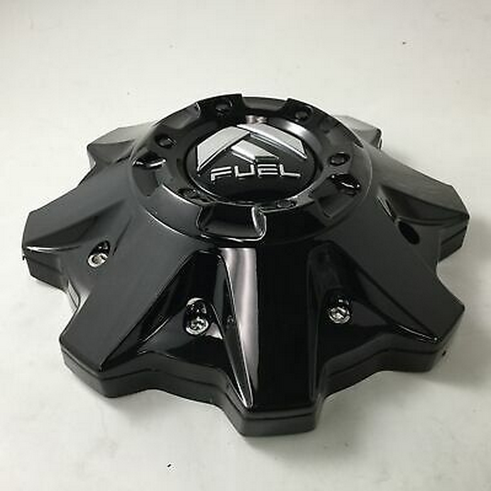 Fuel 1PC - FUEL GL-BLK (FLAT) 8L 2.4"-BLK BOLTS