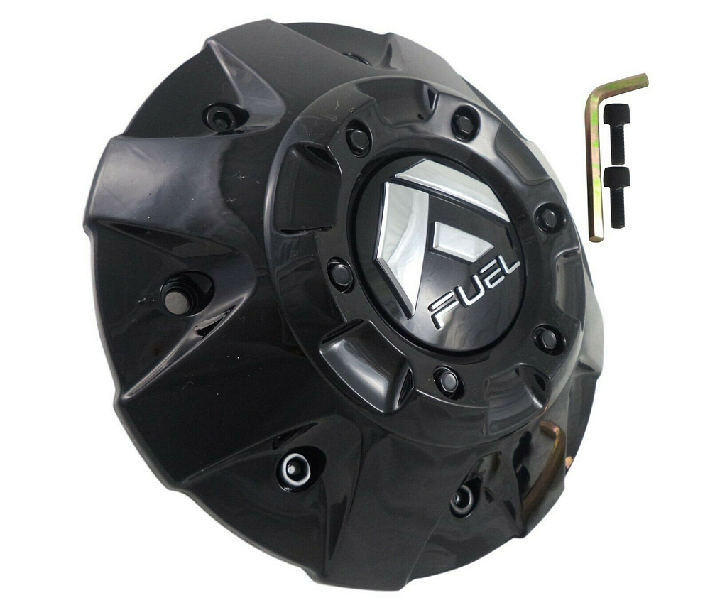 Fuel 1PC - FUEL FLAT BTM GL-BLK CAP BLK RIVETS 5/6L