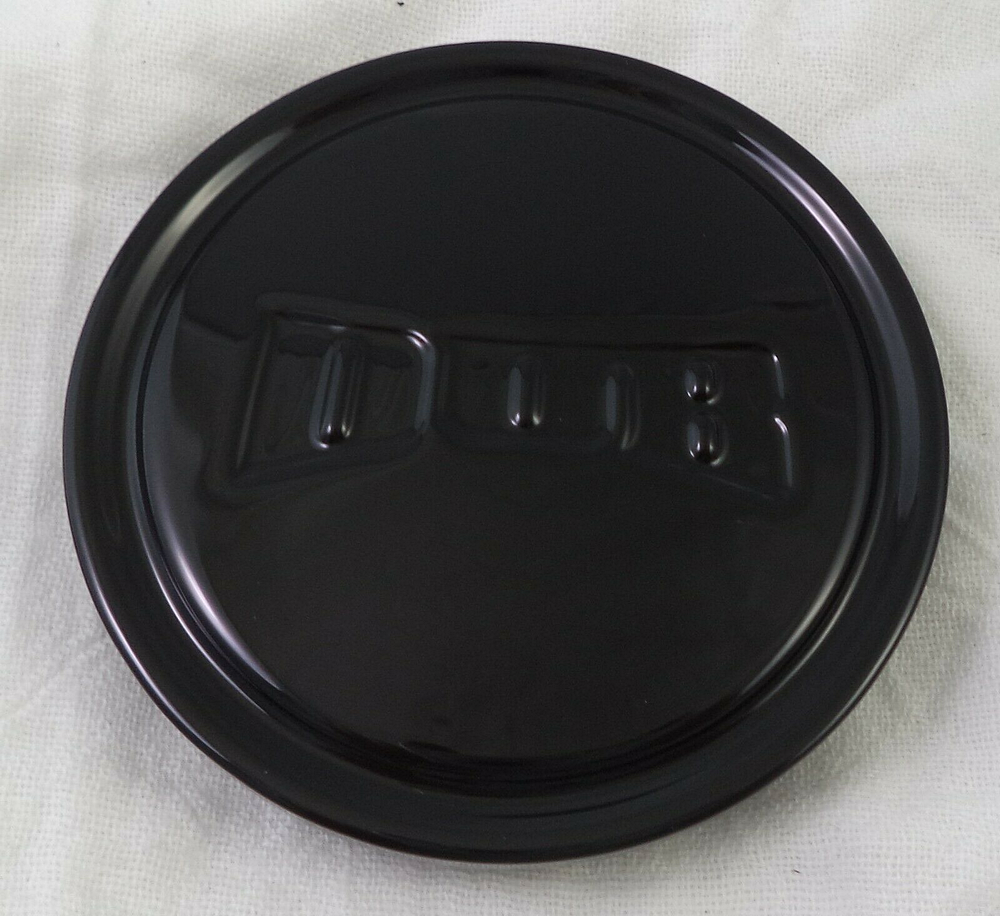 DUB 1PC - DUB GLOSS BLACK FLAT CAP-RAISED DUB