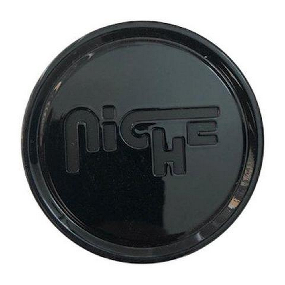 Niche 1PC - NICHE 2.70"FLAT CAP-GL-BLK W/ MATTE LOGO