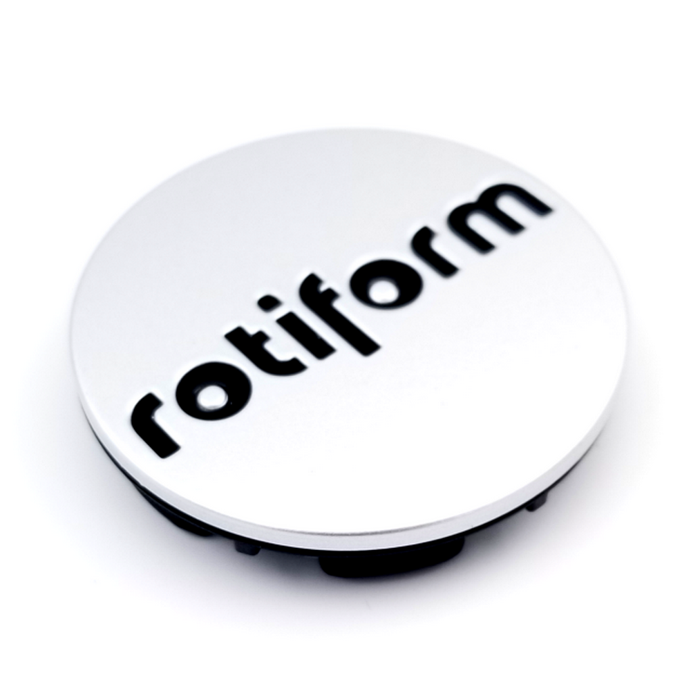Rotiform - ROTI 2.36"SNAPINCAP GL-SIL W/MT-BLK LOGO