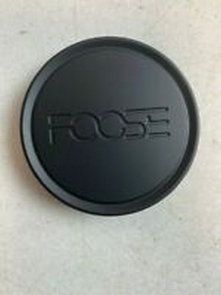 Foose 1PC - FOOSE 2.95" FLAT CAP-MATTE BLACK