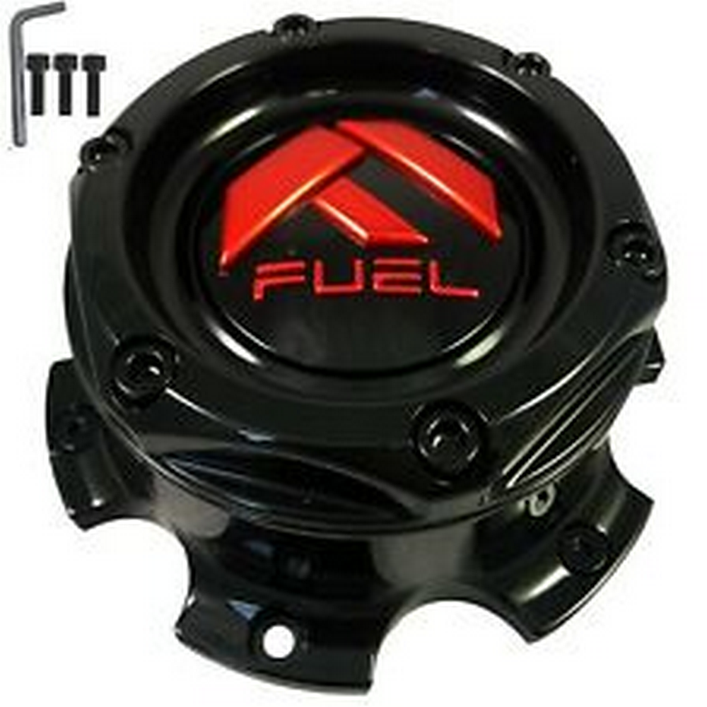 Fuel 1PC - FC CAP BOLT-ON (GB/RD) 8X6.5/170 (2.51)