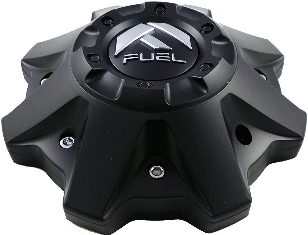 Fuel 1PC - FUEL MT-BLK BOLT ON CAP 8X6.5/170(2.51")