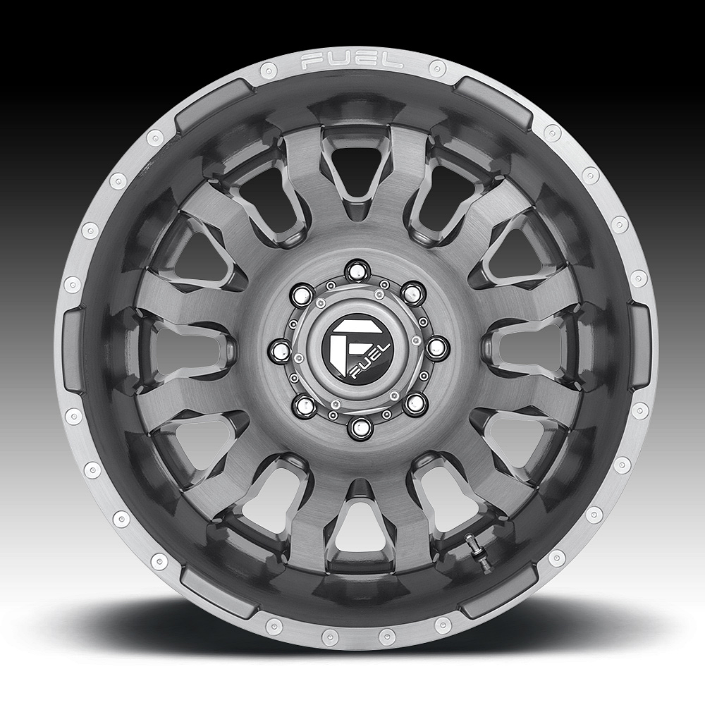 Fuel 1PC - FUEL FRNT BILLET CAP 8X200/210 G-BSHTINT