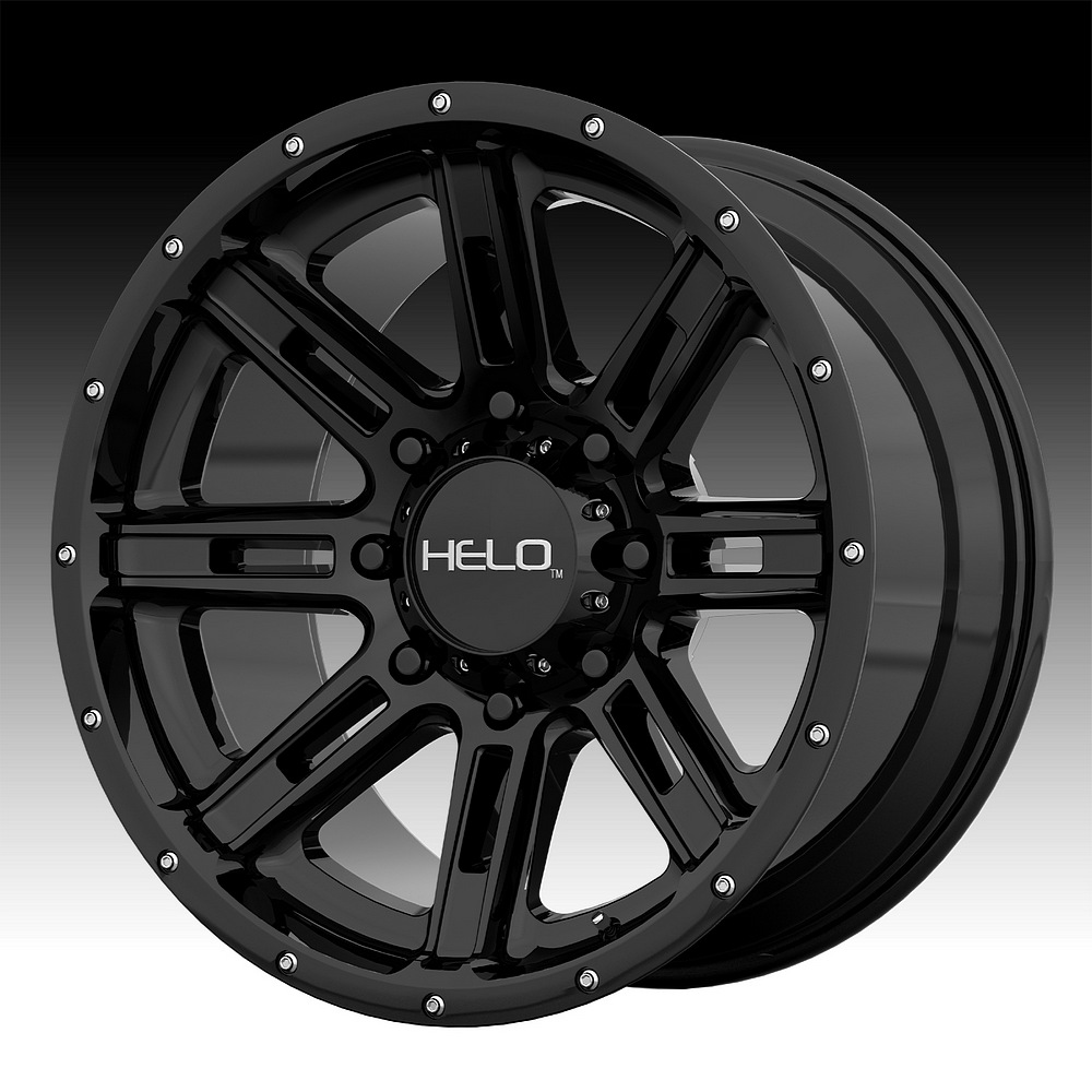 Helo - HELO CAP 6X4.5/120 GLOSS BLACK