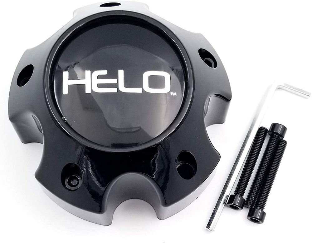 Helo - HELO CAP 5X4.5/120/5 GLOSS BLACK