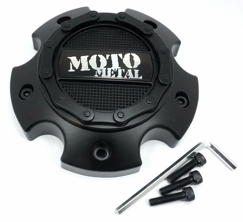 Moto Metal - MO971/MO972 CAP SATIN BLACK 5X5.5/150