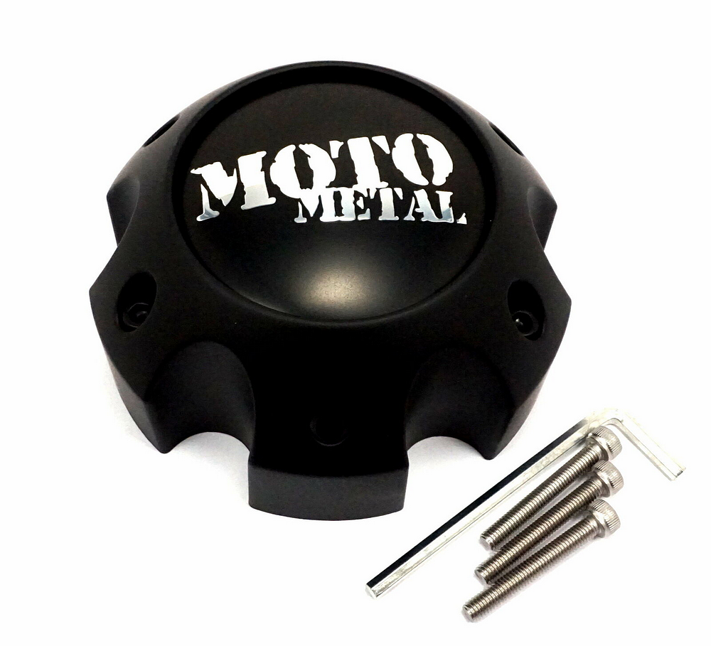 Moto Metal - MO967/968 CAP SATIN BLACK 6X5.5
