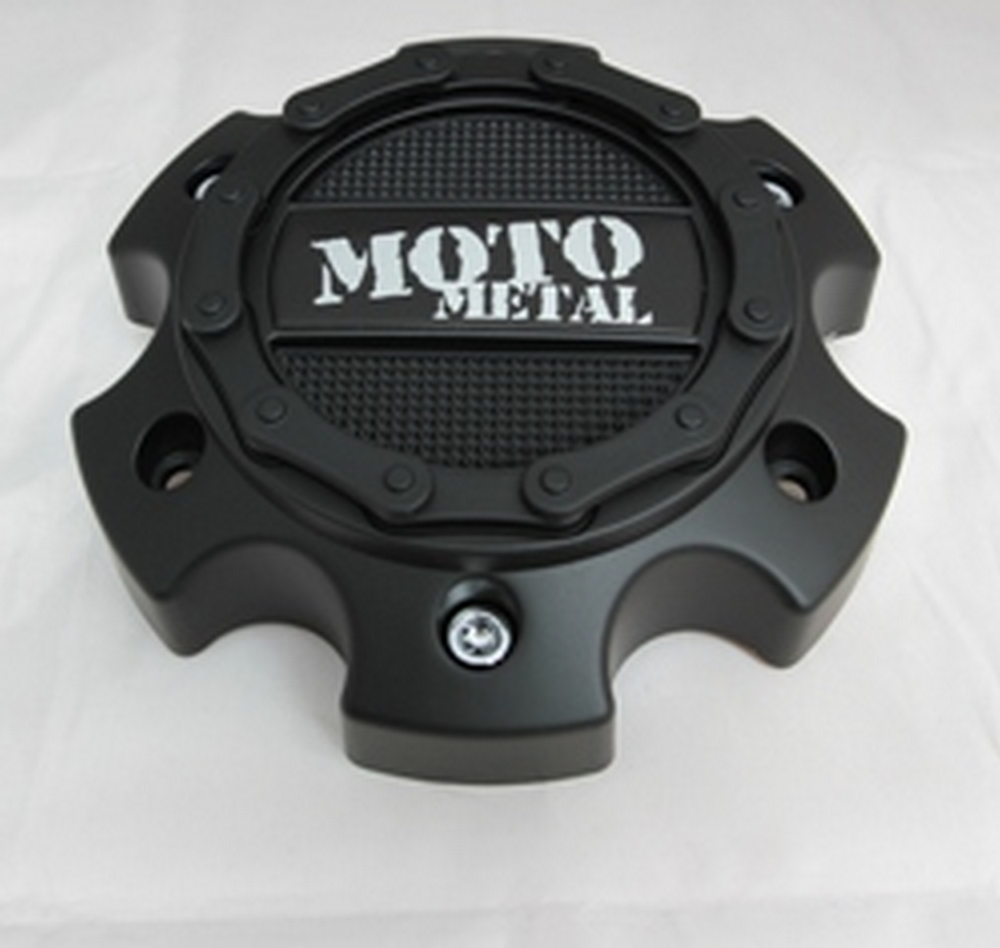 Moto Metal - MO971/MO972 CAP SATIN BLACK 6X5.5