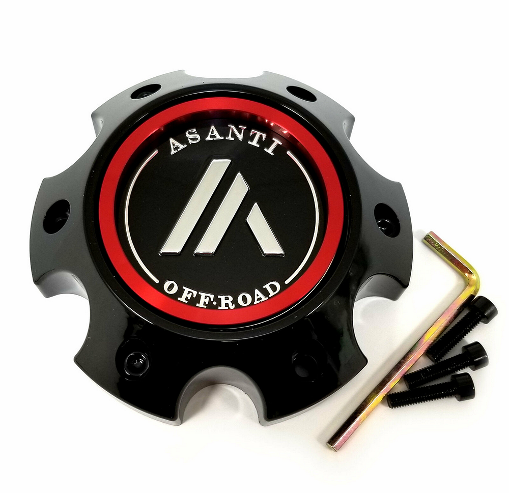 Asanti Off Road - ASA OFR CAP 6X5.5 H42 - GLOSS BLACK