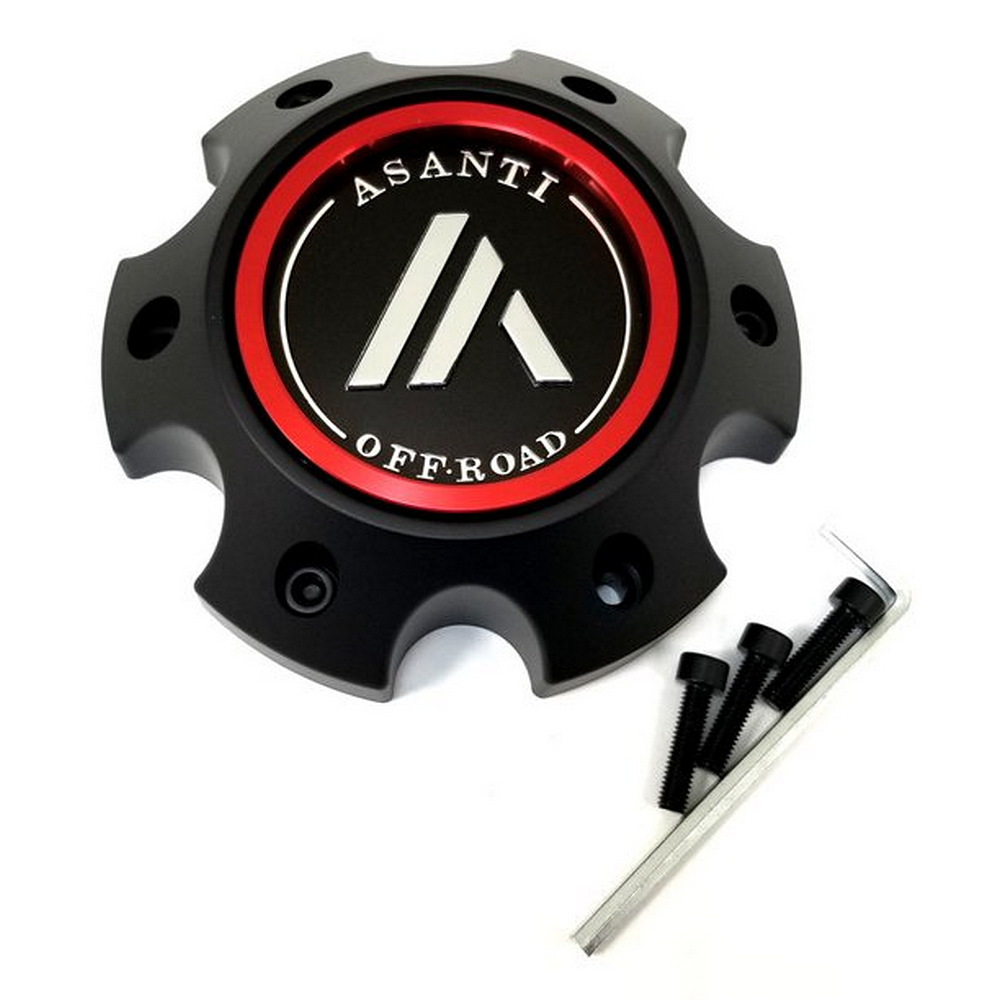 Asanti Off Road - ASA OFR CAP 6X5.5 H42 - SATIN BLACK