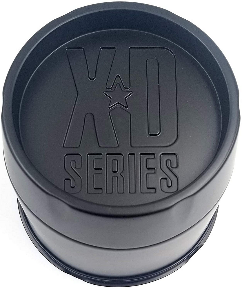 KMC - KMC CAP PUSH THRU S-BLK 3.27"
