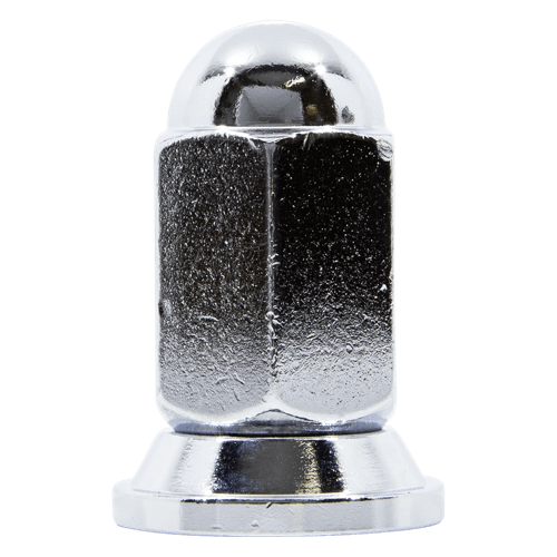Gorilla Automotive - DUALLIE FLANGE LUG 1 1/16" 9/16 CHR BULK