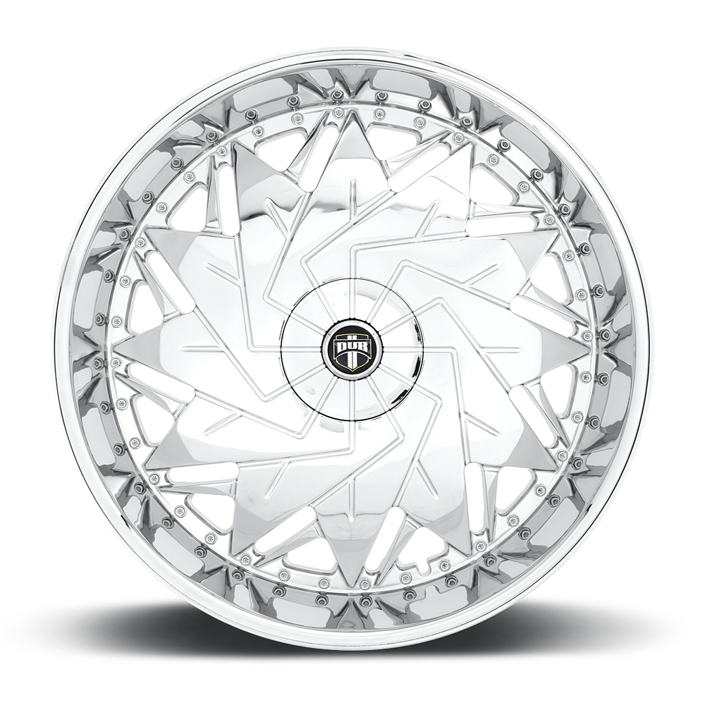 DUB 1PC - DUB DAZR CAP-CHROME