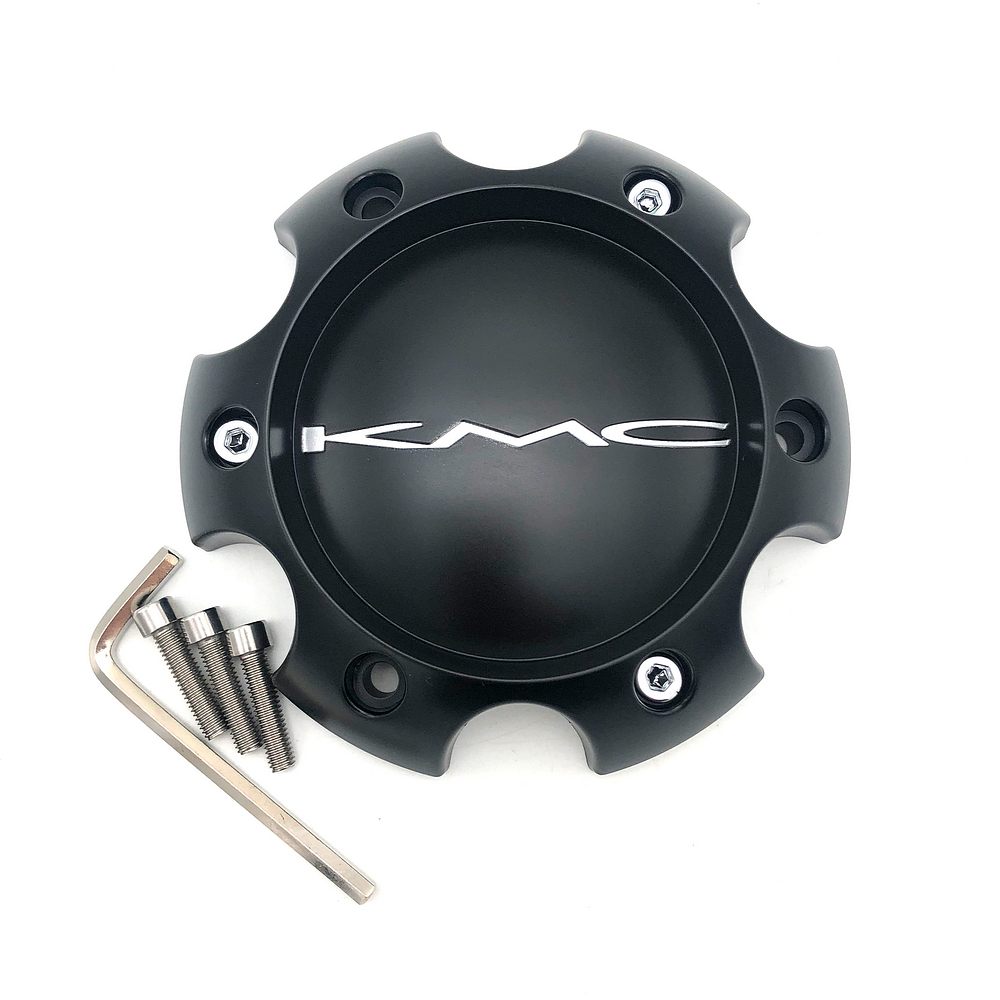 KMC - KMC CAP STYLE B BLACK 6 LUG