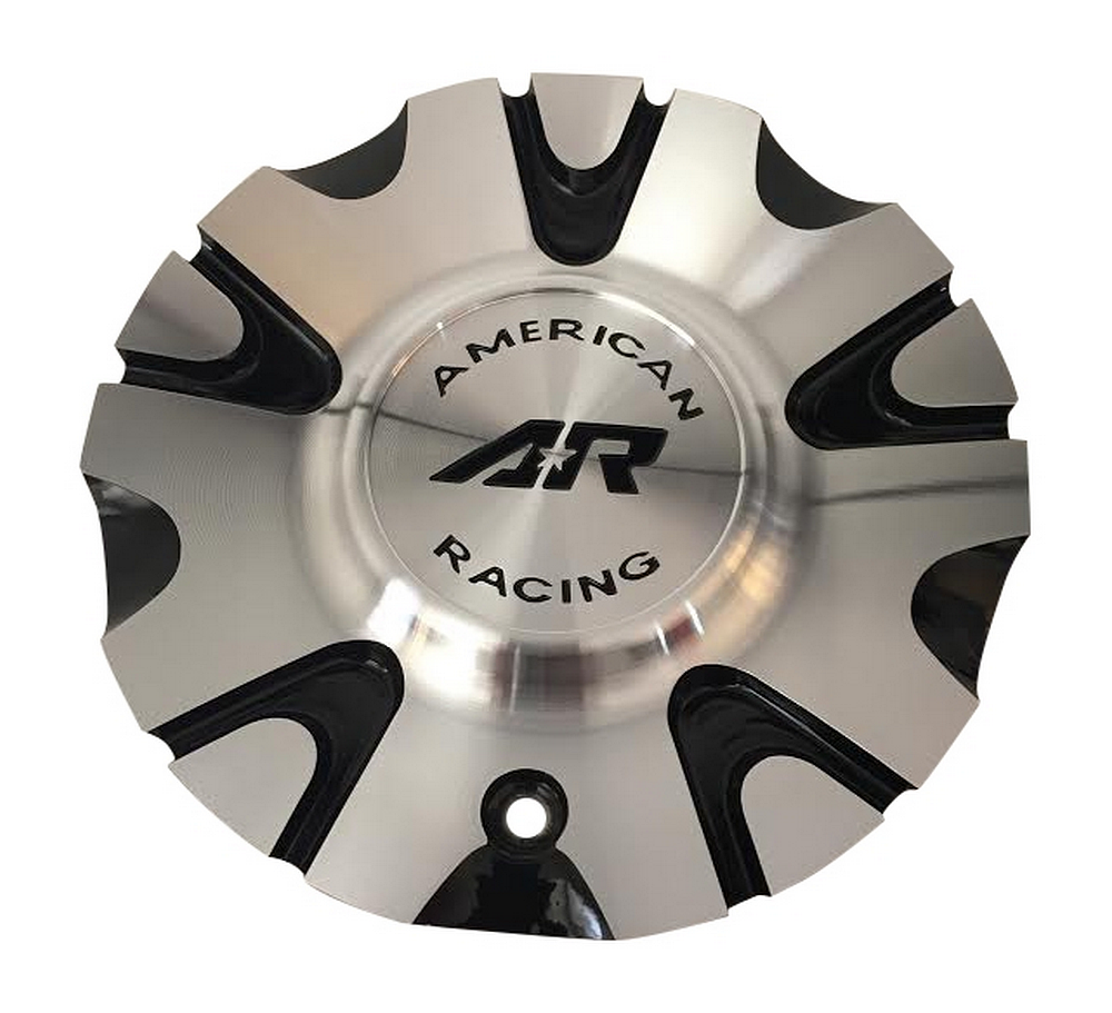 American Racing - AR 897 CAP ALUMINUM BLK MACHINED