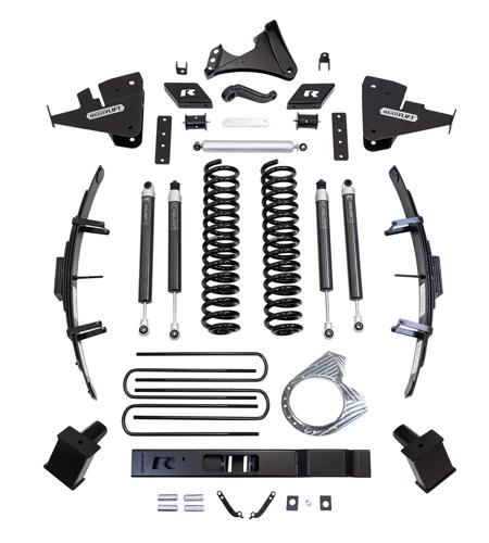 ReadyLift Suspension - FORD SD 8.5'' FALCON SHOCKS RADIUS DROPS