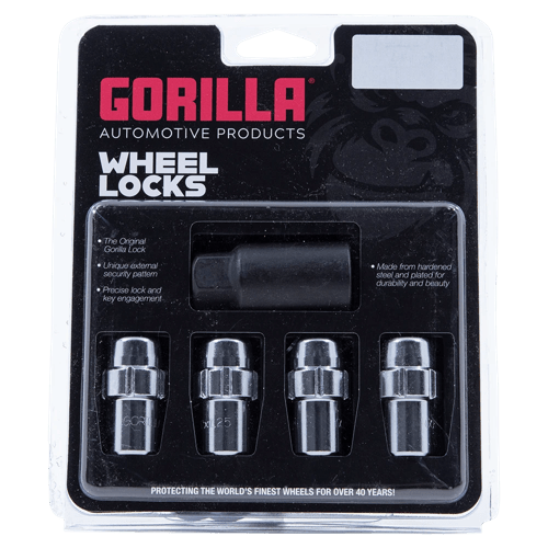 Gorilla Automotive - GORILLA LOCK STD MAG 12-1.25 CHR CLAM