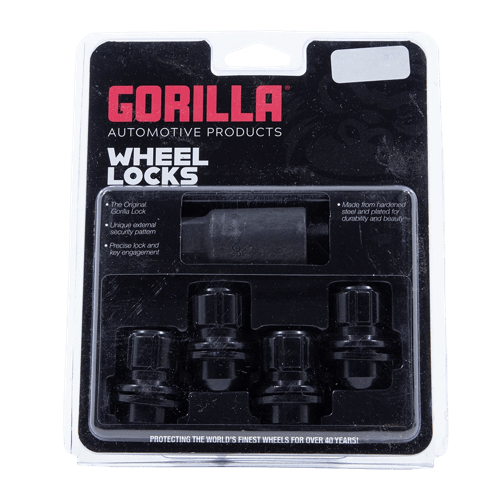 Gorilla Automotive - GORILLA LOCK NISSAN MAG 12-1.25 BLK CLAM