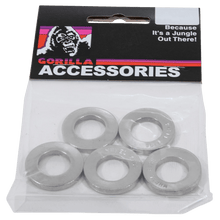 Gorilla Automotive - WASHER CRAGAR CENTER CHR 5-PK BAG