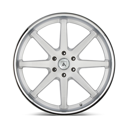 ABL32 22X9.5 6X5.5 BRUSH SLV CHR LP 30MM