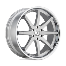 ABL32 22X9.5 6X5.5 BRUSH SLV CHR LP 30MM