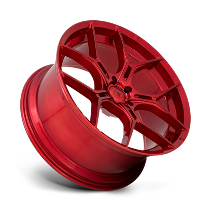 ABL37 22X9 5X112 C-RED 25MM