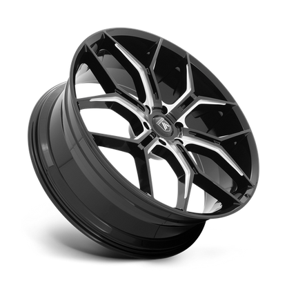 ABL38 22X9.5 6X120 G-BLK MILL 20MM