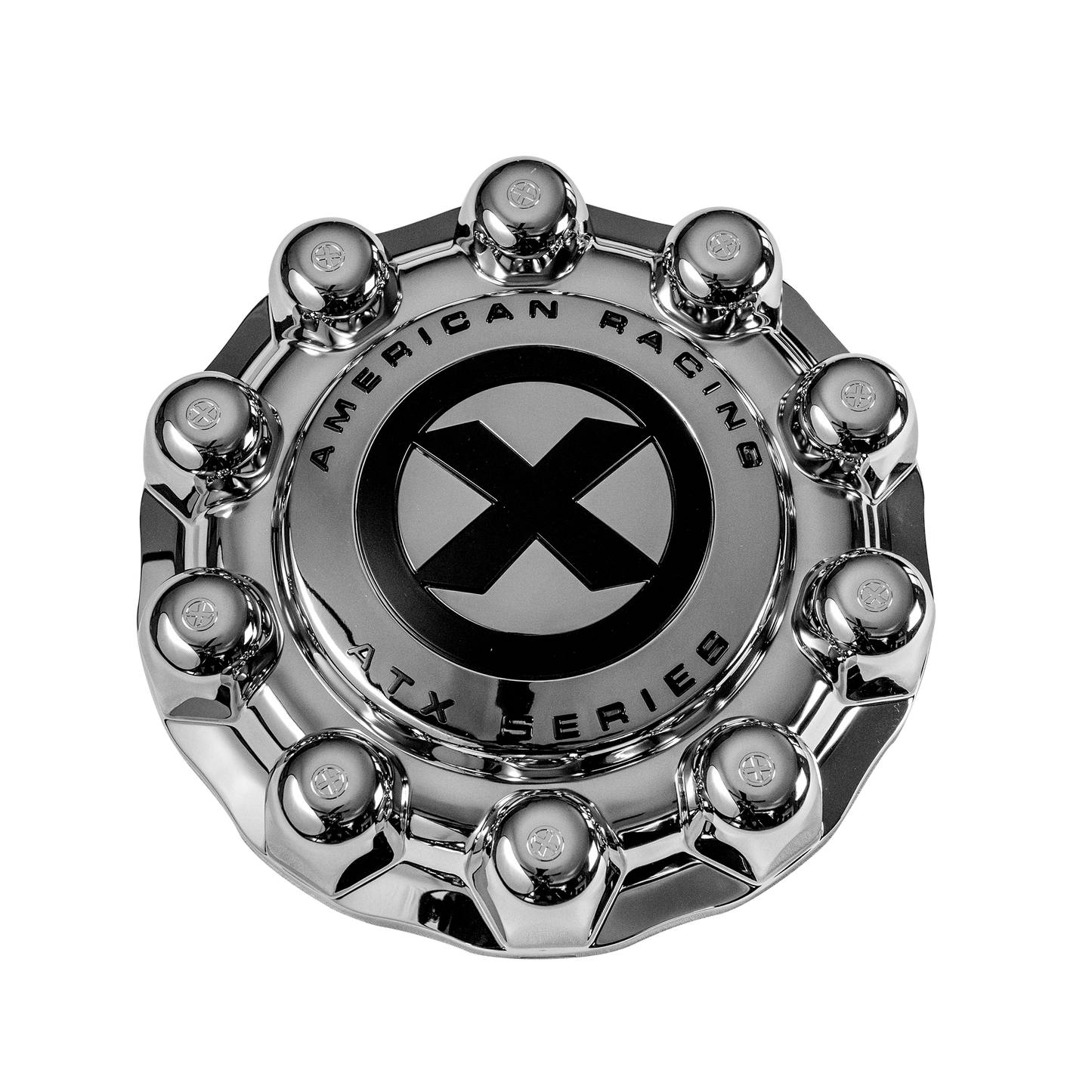 ATX - ATX FULL FRONT SNAP ON  CAP COVER CHROME