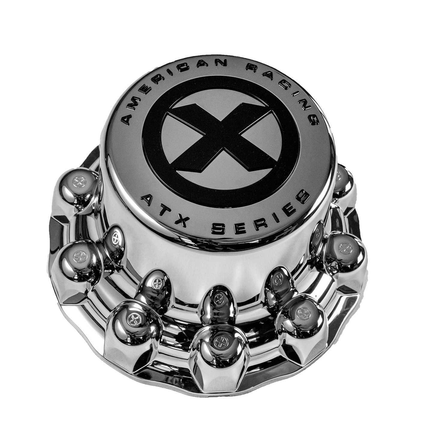 ATX - ATX FULL REAR SNAP ON  CAP COVER CHROME