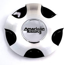 American Racing - AR919 CAP SNAP IN GLOSS BLACK MACHINED