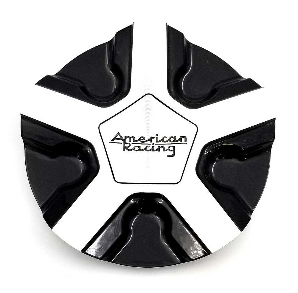 American Racing - AR921 CAP SNAP IN - GLOSS BLACK MACHINED