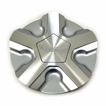 American Racing - AR921 CAP SNAP IN - SILVER MACHINED