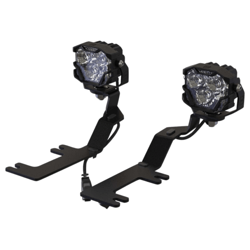 Morimoto Offroad - 4B A-PILLAR BRACKETS SILVER/SIERRA 14-18