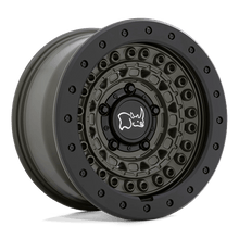 BARRICADE 17X8.5 5X4.5 76 OD-GRN-BLK -18