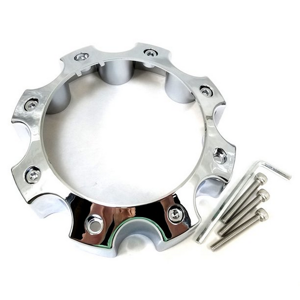 Misc Accessories - OPEN END 8LUG CAP - CHROME