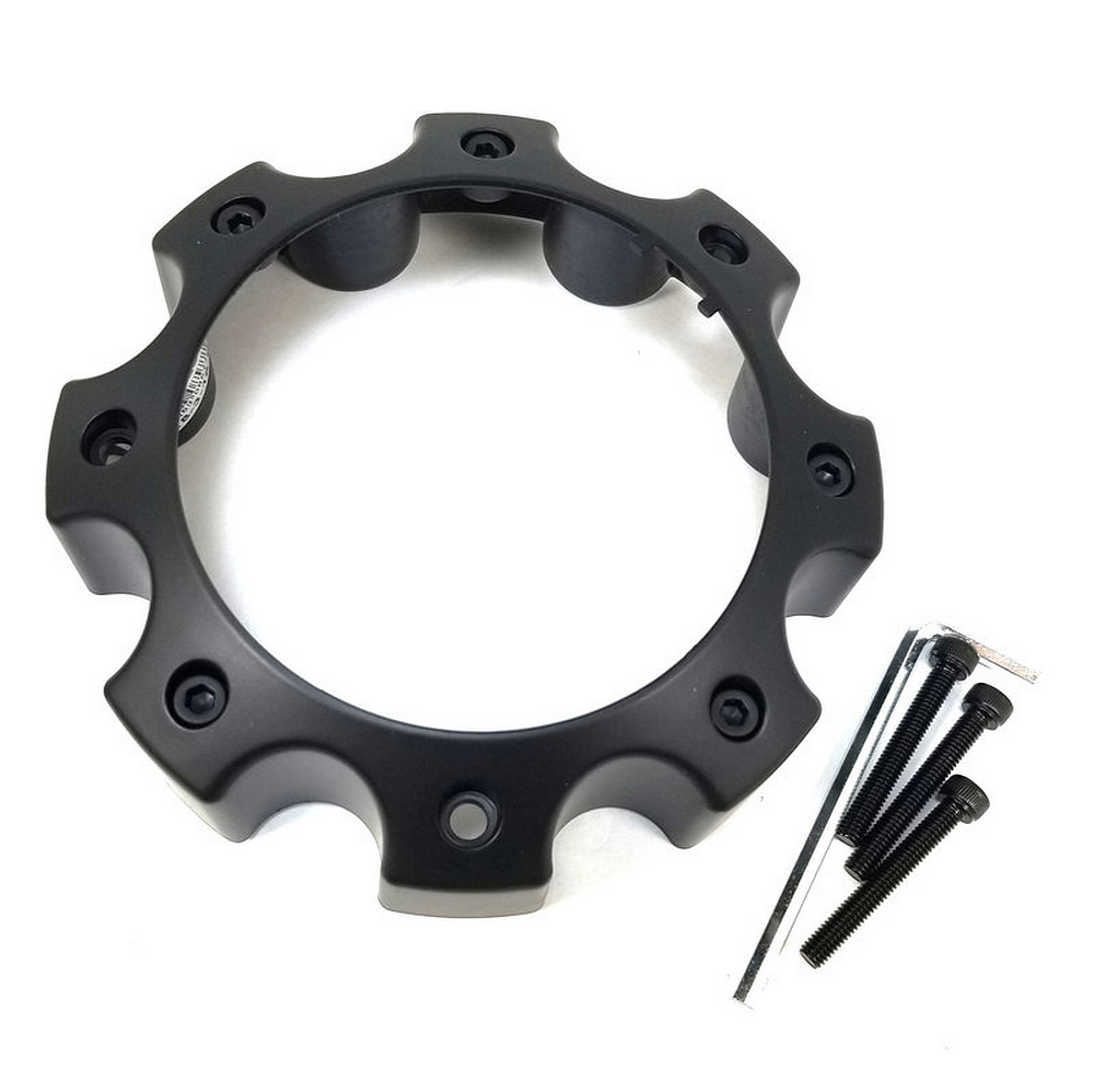 Misc Accessories - OPEN END 8LUG CAP - SATIN BLACK