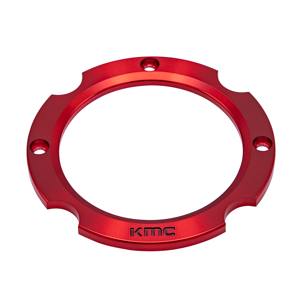 KMC Powersports - KS CAP RING 4X156 - ANODIZED RED