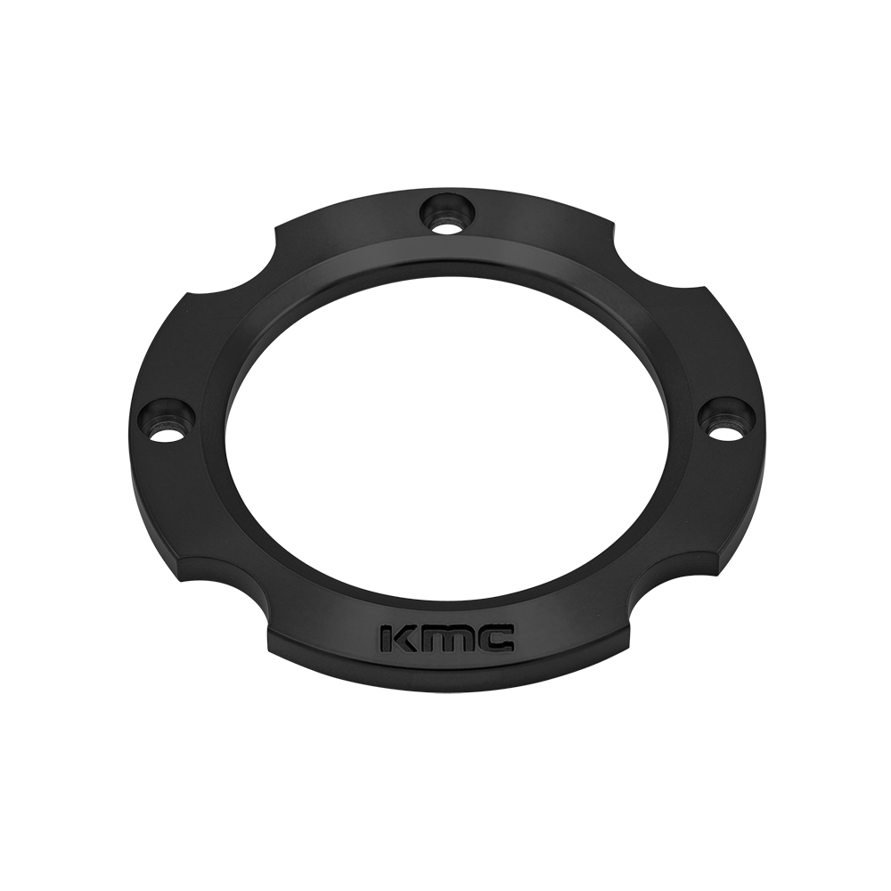 KMC Powersports - KS CAP RING 4X137 - ANODIZED SATIN BLACK